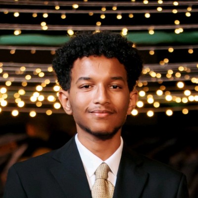 Nathan Abebe, Computer Science and Electrical Engineering student at Yale